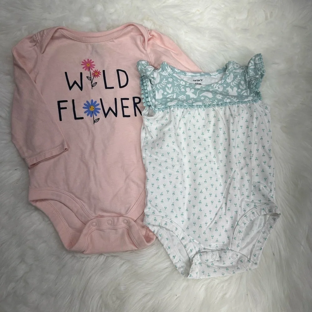 Baby Girl boho shirt bundle